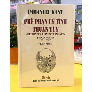 Sách - Phê Phán Lý Tính Thuần Túy (Trọn Bộ 2 Tập, Bìa Cứng)