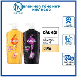  Dầu Gội Sunsilk Chai 650G -  Bách Hóa Tổng Hợp Như Ngọc 