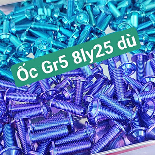 Ốc gr5 8li25 gắn các vị trí đĩa gác chân sau