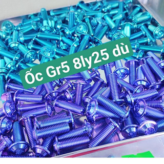 Ốc 8li dù titan gr5 gắn dàn áo xe máy