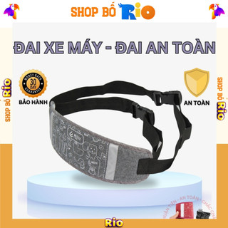[BẢO HÀNH 1 ĐỔI 1] Đai xe máy cho bé ,Đai an toàn cho bé đi xe máy có Phản Quang loại CAO CẤP [R10]