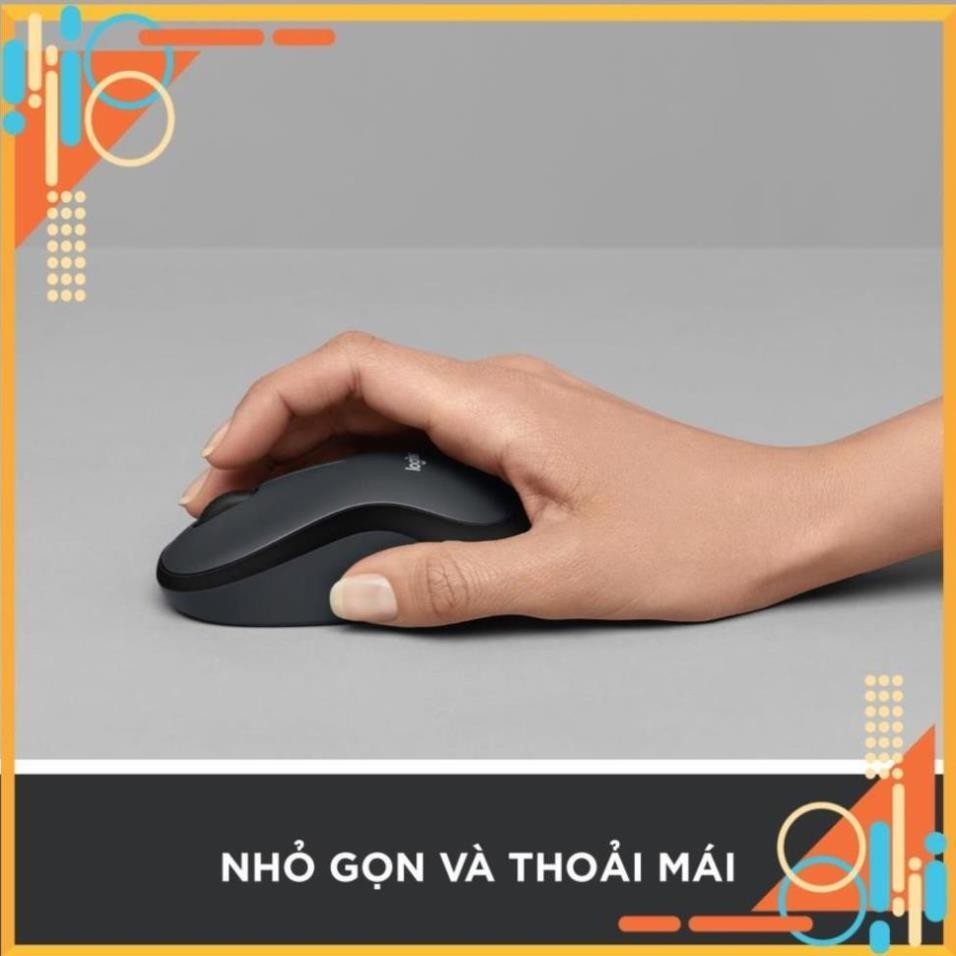 Chuột Không Dây Logitech Silent M220  phù hợp cho PC/ Laptop Giảm 90% Tiếng Ồn Bảo Hành Đổi Mới | M220 | BigBuy360 - bigbuy360.vn