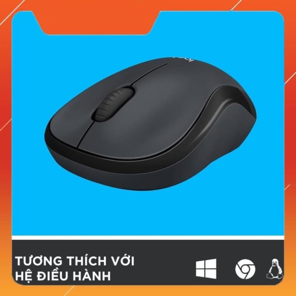 Chuột Không Dây Logitech Silent M220  phù hợp cho PC/ Laptop Giảm 90% Tiếng Ồn Bảo Hành Đổi Mới | M220 | BigBuy360 - bigbuy360.vn