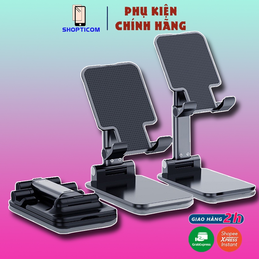Giá đỡ kẹp điện thoại K3 S P để bàn cho smartphone cầm tay gấp gọn xem phim, live đa năng