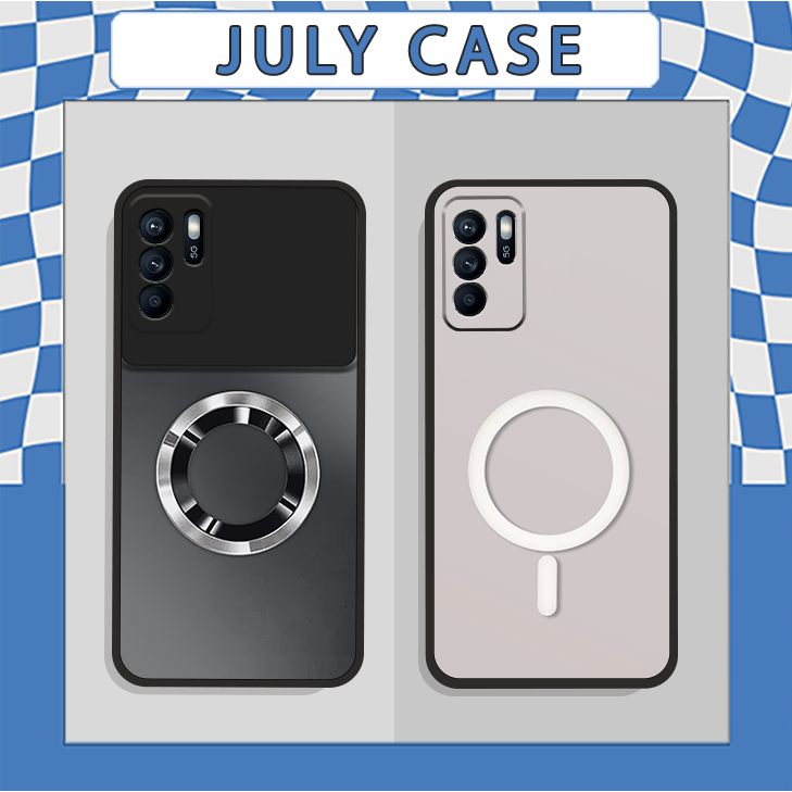 Ốp Oppo Reno 6 - Reno 6 Z - Reno 6 Pro in hình masage nam châm từ tính