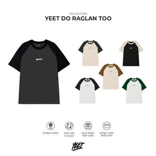 Áo thun raglan yeet tee 100% cotton oversize local brand