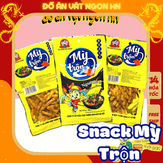 Que cay snack mì trộn ba anh em ăn vặt cổng trường ngon giá rẻ