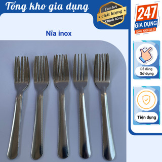 Nĩa inox dài, nĩa inox lớn, nĩa ăn cơm