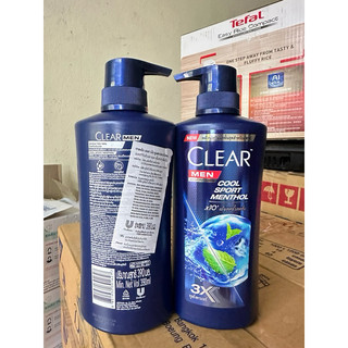 Dầu gội clear men bạc hà thái lan 390ml