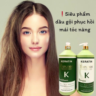Dầu gội xả can 2000ml chuyên spa salon hương thơm chống rụng tóc mềm mượt nhiều bọt