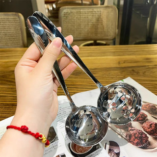 Muôi canh,muôi thủng inox cán dài