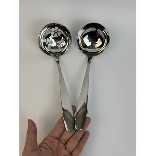 Muôi canh,muôi thủng inox cán dài