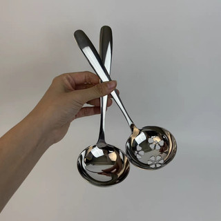 Muôi canh,muôi thủng inox cán dài