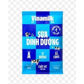 Thùng 48 Bịch Sữa VINAMILK ÍT ĐƯỜNG 220ML.