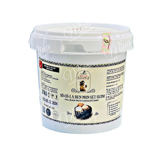 Socola sệt đen mun shiny hộp 1kg