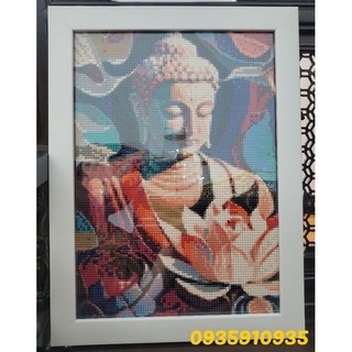 TRANH ĐÍNH ĐÁ PHẬT THÍCH CA 30*40CM