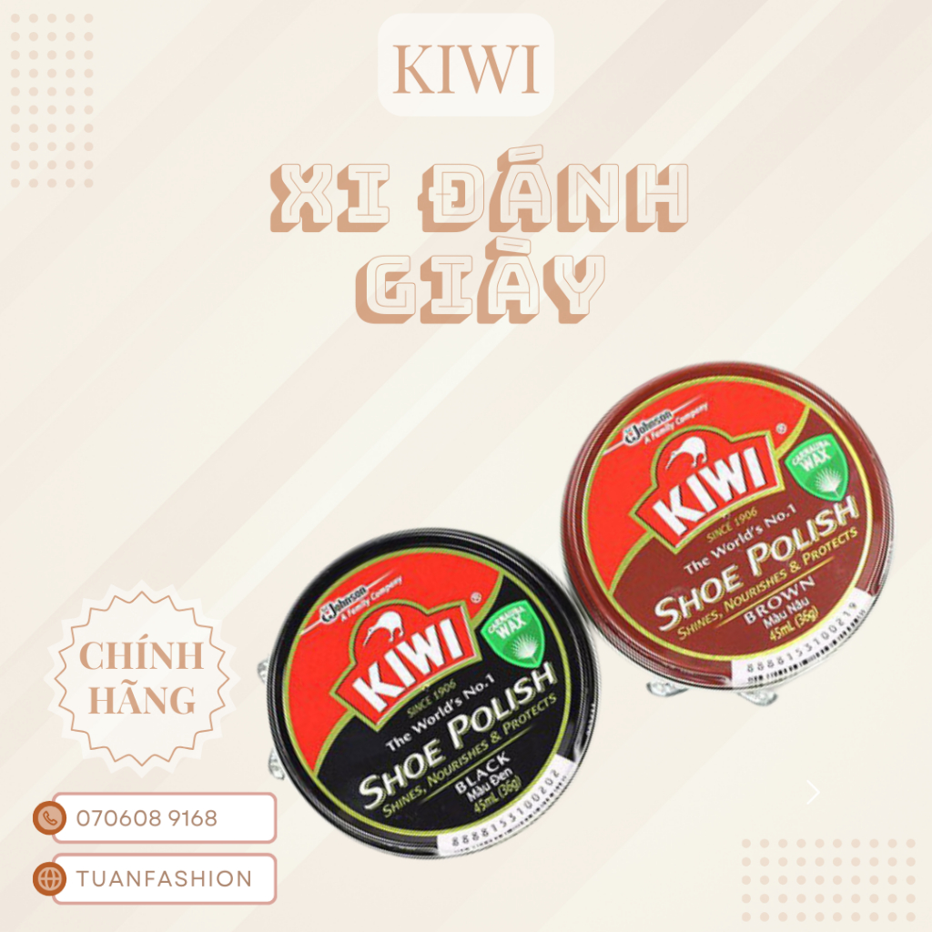 Xi đánh giày KIWI 45ml