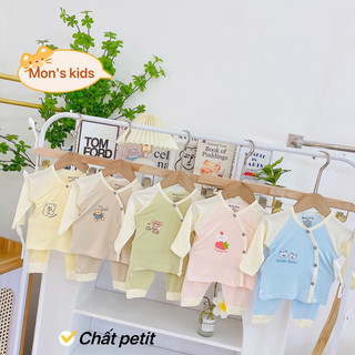 Mon’s kids - Bộ sơ sinh cài chéo