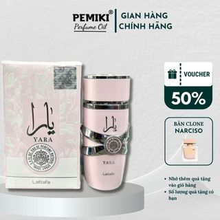 Nước hoa nữ Yara Lattafa EDP 100ml nước hoa nội địa dubai ngọt ngào nữ tính - PEMIKI Store