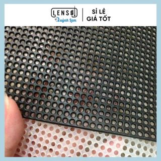 Canvas lỗ tròn, lỗ vuông nẹp túi xách - Len sợi phụ kiện Đà Nẵng