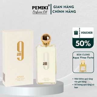 Nước hoa nữ afnan 9am 100ml edp tươi mát thơm lâu - pemiki store
