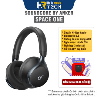 Tai Nghe Không Dây Chụp Tai Anker Soundcore Space One  A3035 Hi-Res Audio Chống Ồn Chủ Động
