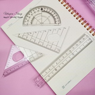 Bộ compa+eke 8 sản phẩm Mental Compass SR-2009
