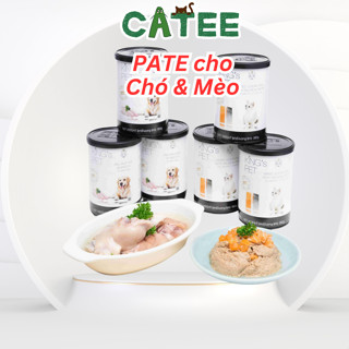 Pate Cho Chó Mèo King Pet Làm Từ Thịt Và Rau Củ Lon 380g