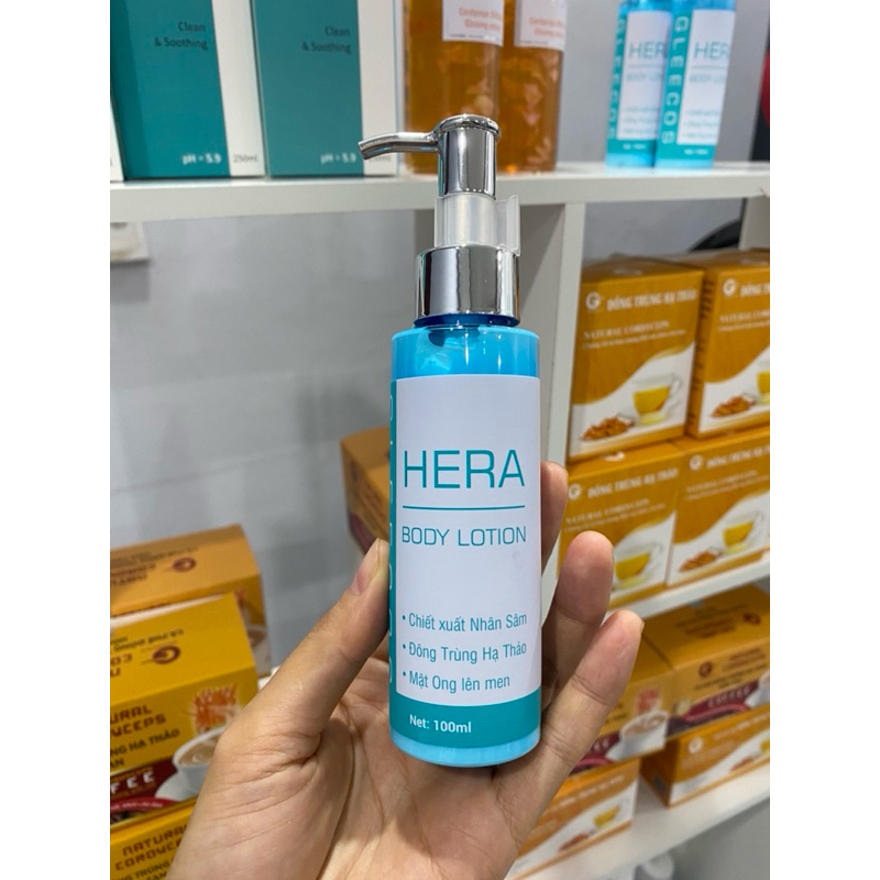 Hera Body Lotion Dưỡng Thể Cấp Ẩm Căng Trắng Da 100ml
