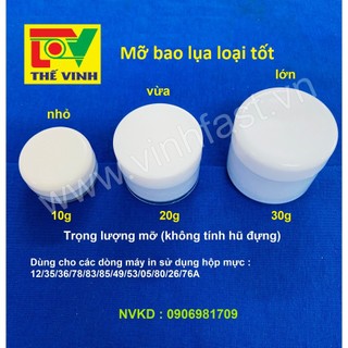 Mỡ bao lụa loại tốt G-500, Loại phổ thông hiện nay.