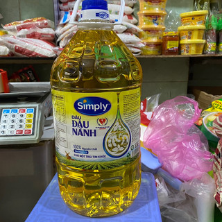 Dầu ăn đậu nành simply can 5l