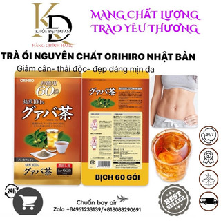 Trà ổi Orihiro Nhật Bản Trà Giảm Cân Thải Độc Giữ dáng đẹp Da
