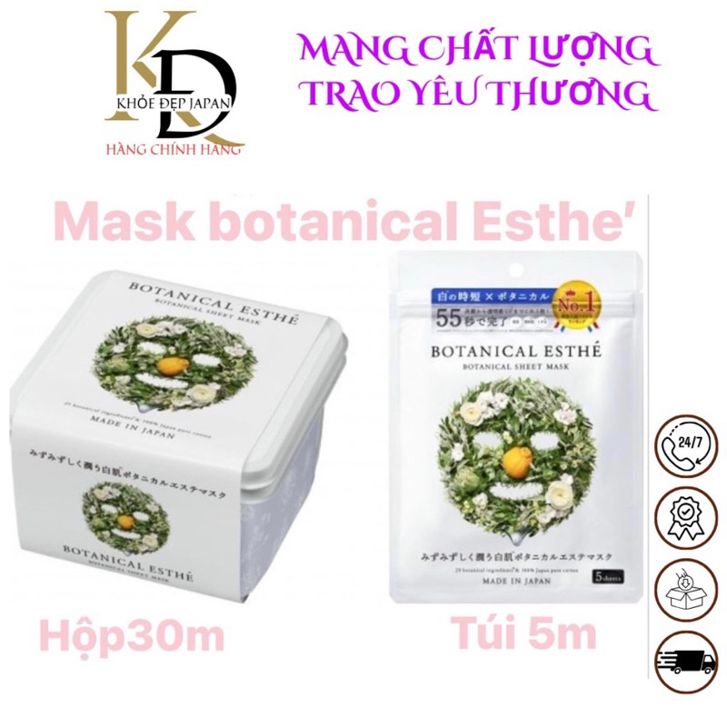 Mặt nạ Botanical Esthe Sheet Mask