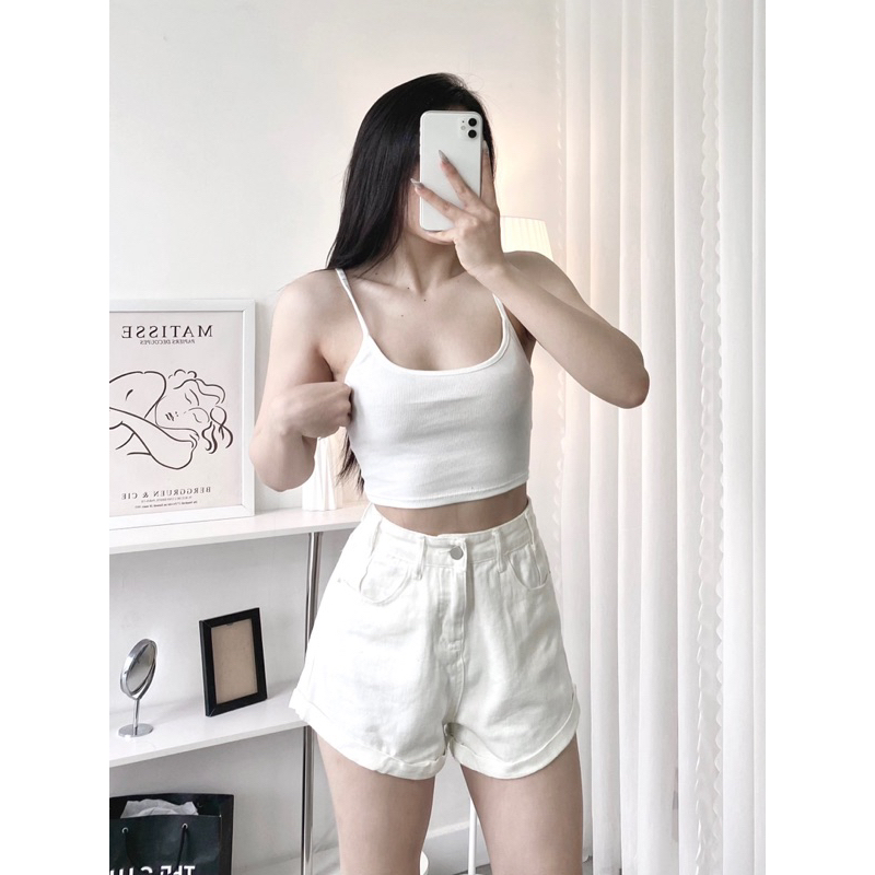Áo croptop 2 dây - BAP CLOTHING