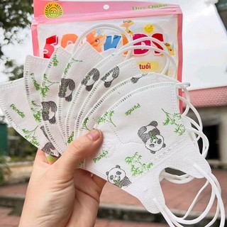 Khẩu Trang 5D Trẻ Em Duy Quân dành cho bé từ 1-5 tuổi (thùng 100 cái)