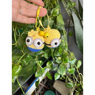 Móc khoá len Minion có chuông