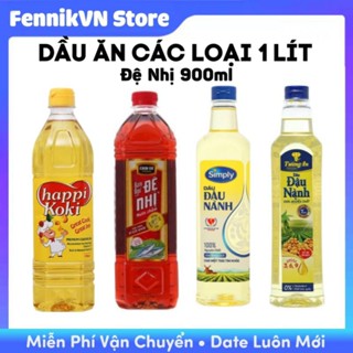 1 Chai dầu ăn Happy Koki 1l / Simply 1l / Olita 1l / Nước Mắm Đệ Nhị / Dầu Đậu Nành Tường An, Meizan Gold, - Khách Đặt :
