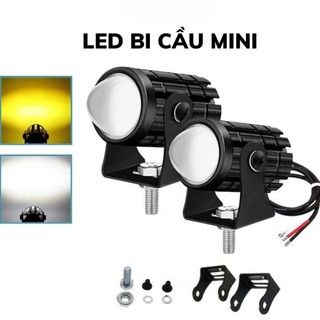 Đèn trợ sáng led bi cầu mini 12V