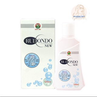 Dầu gội đầu và dầu tắm giảm gầu và nấm Rudondo New 120ml (Mẫu mới)