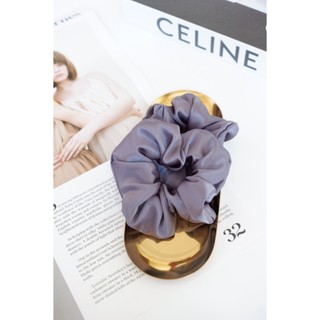 Scrunchies bằng vải lụa satin cao cấp bóng đẹp