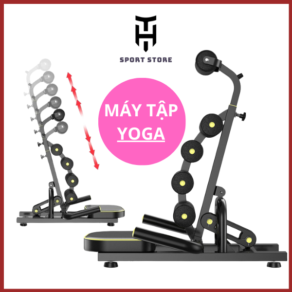 Máy Tập TH223 YoGa - GYM Mẫu Mới 2024 - Máy tập cơ bụng & cơ bụng có khả năng đảo ngược có thể điều chỉnh độ cao