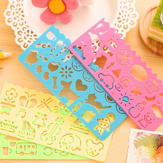 Bộ 4 Thước Vẽ Hình Cute
