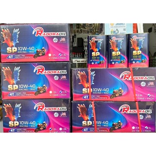 Nhớt Xe Máy RADORAOIL SP Racing 10w-40 Xe Số Fully Synthetic Công Thức Pao+Ester