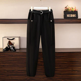 Quần kaki đen big size tặng kèm thắt lưng size 95-110kg