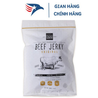 Khô bò không đường beef jerky "people's choice" : old fashioned 454g