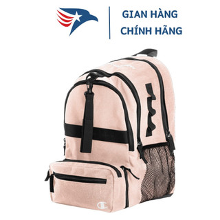 Champion Squad Glitter Backpack: Balo thể thao Black Glitter/Black