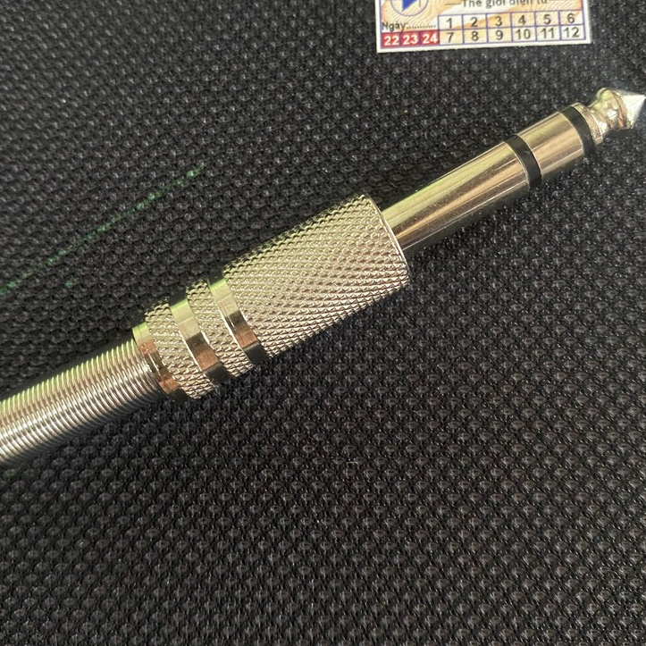 5 cái Jack hàn dây micro 6 ly hai kênh dạng thẳng , jack micro 6 ly LKTT - CL17