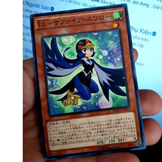 [ Đậu Phộng ] Thẻ Bài Mint90 Yugioh OCG  Lyrilusc - Sapphire Swallow - Common