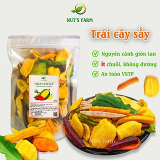 Trái cây sấy thập cẩm Nut Farm 500g nguyên miếng xuất khẩu