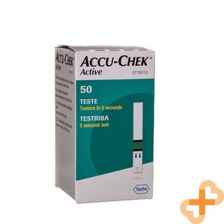Que Thử Đường Huyết Accu Check Active Hộp 50 Que